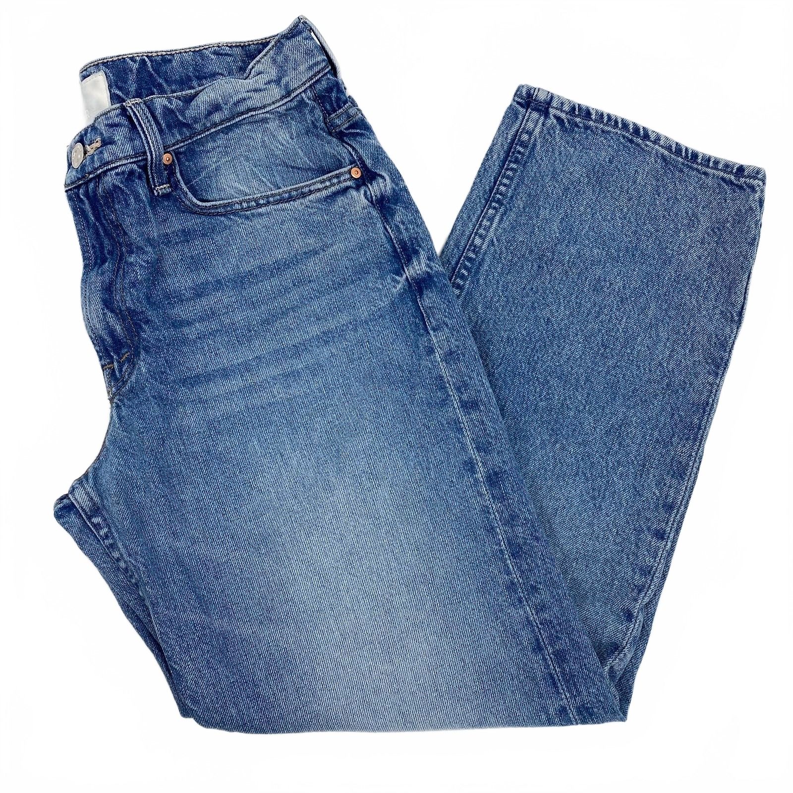 Mother Light Wash Newbie Ankle Jeans
