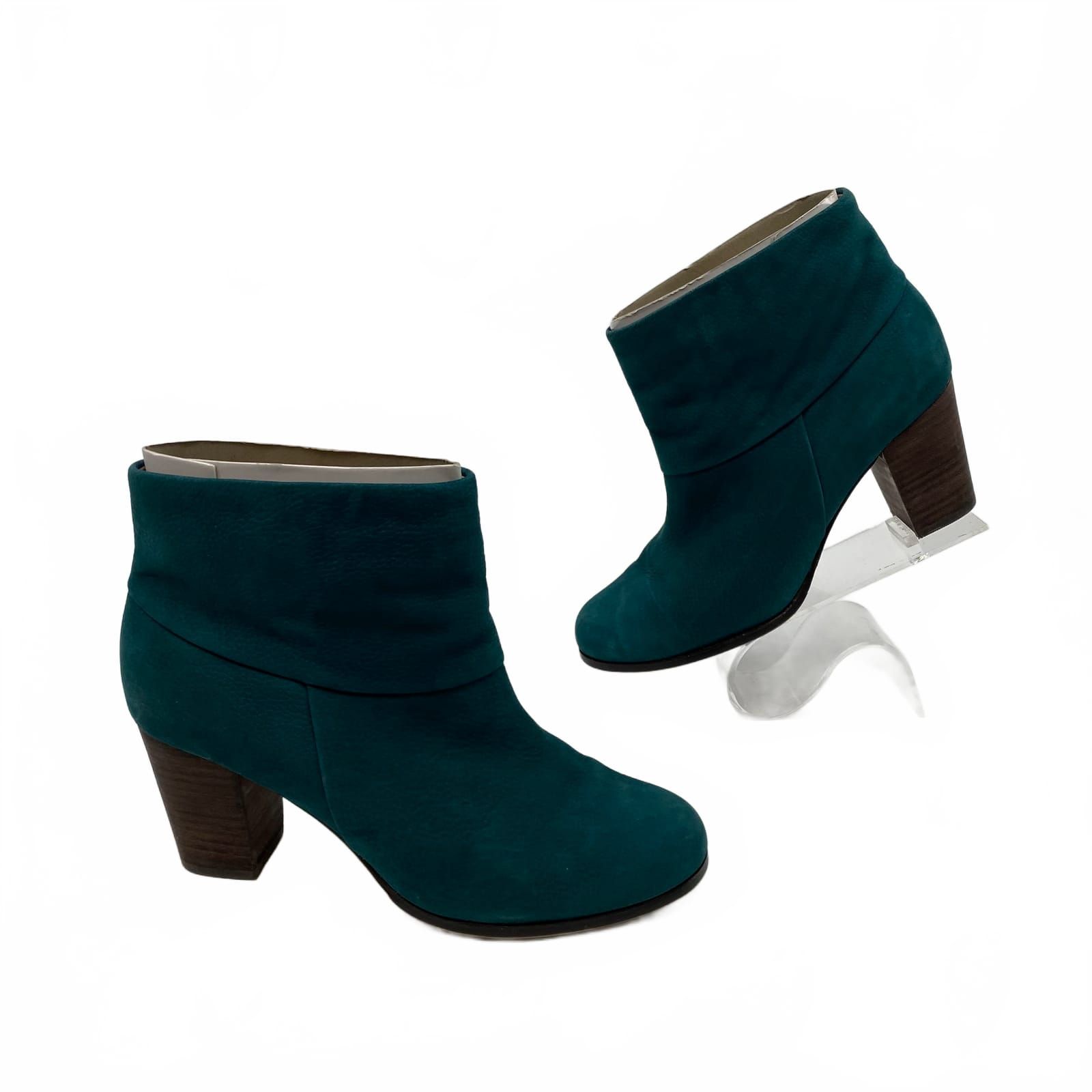 Cole Haan Blue Leather Bootie