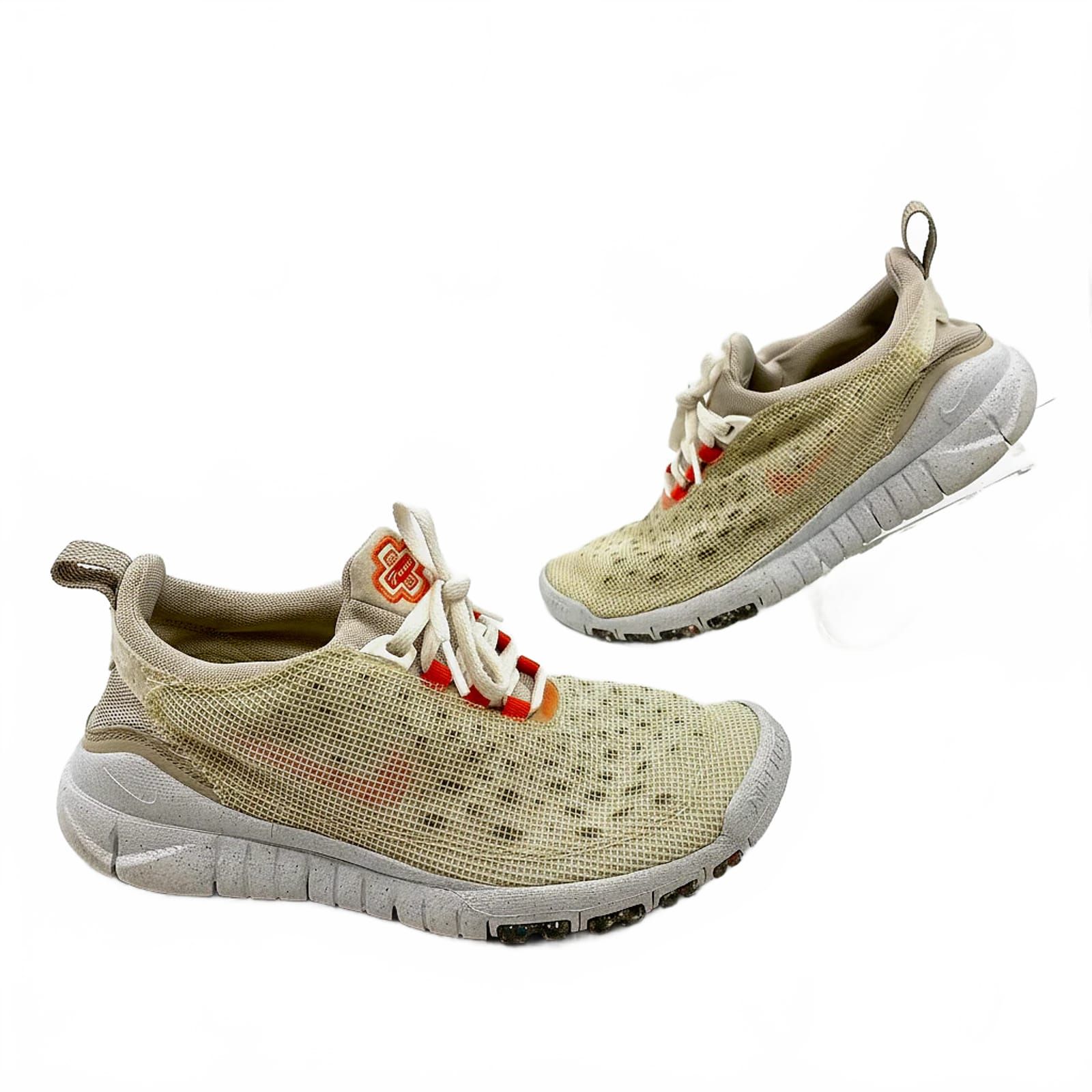 Nike Beige Free Run Trail Shoes