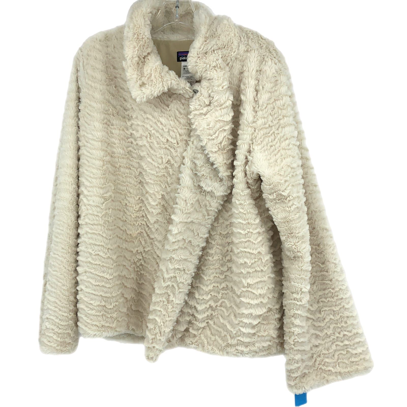 Patagonia Cream Casual Overcoat
