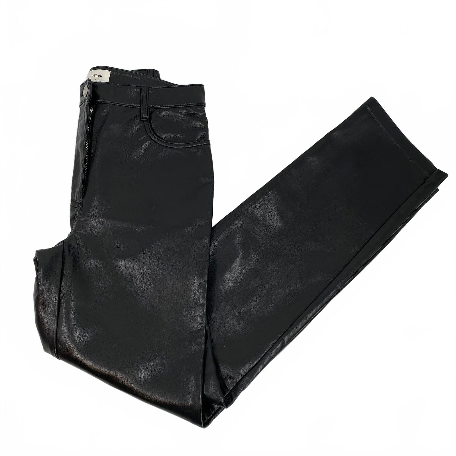 Wilfred Melina Pant Black Straight Leg Pants