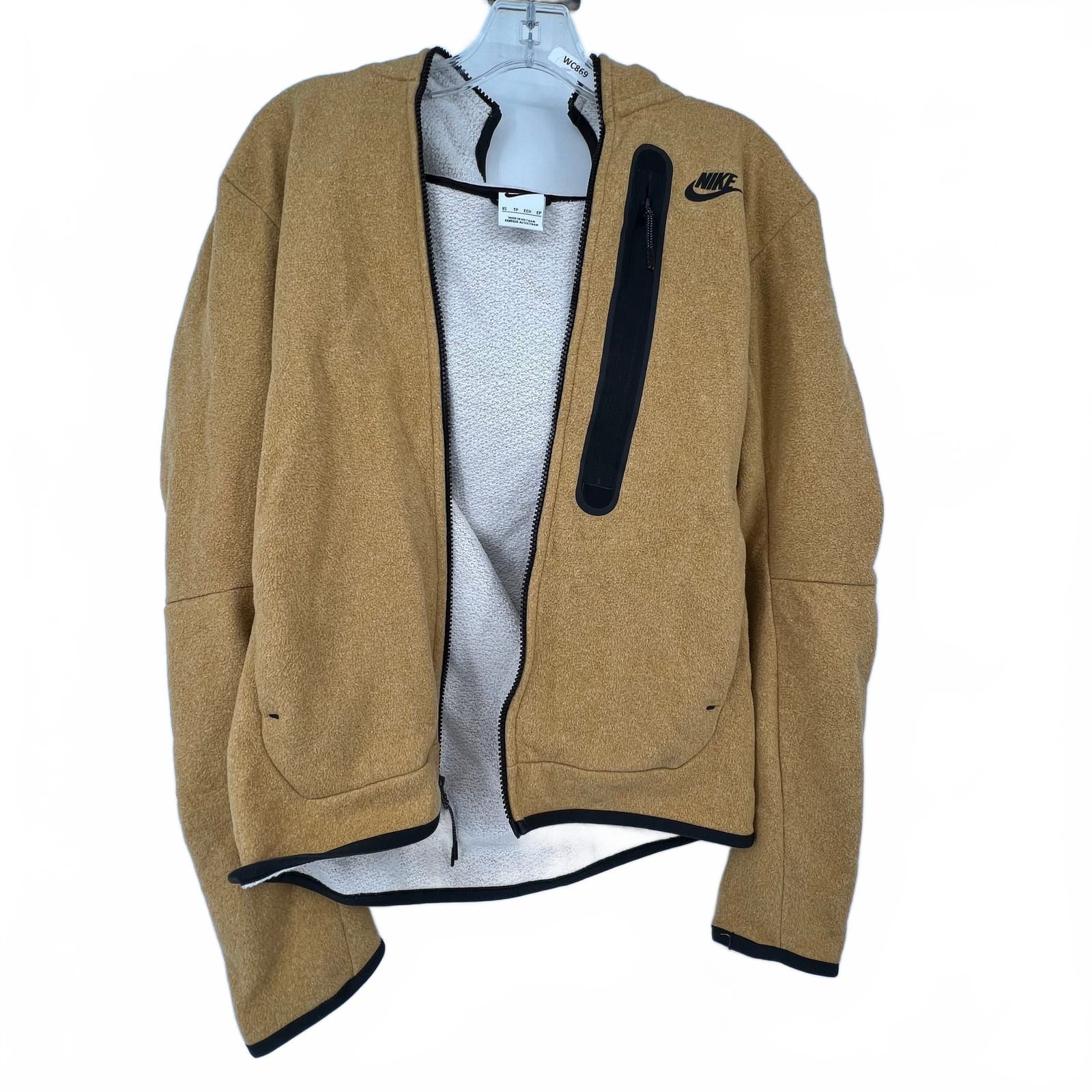 Nike Camel Fleece Zip Up