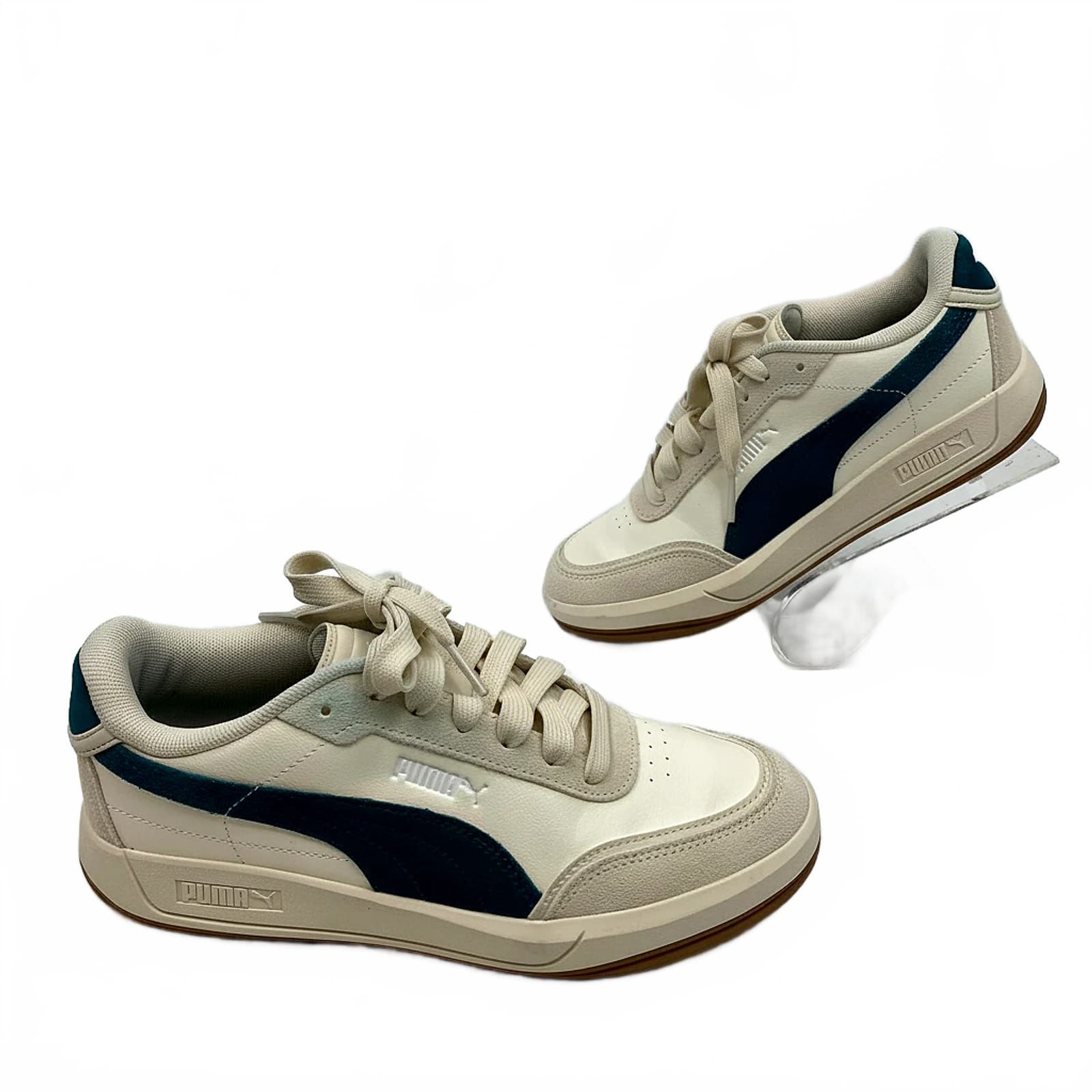 Puma Beige Blue Sneakers Women’s 7.5