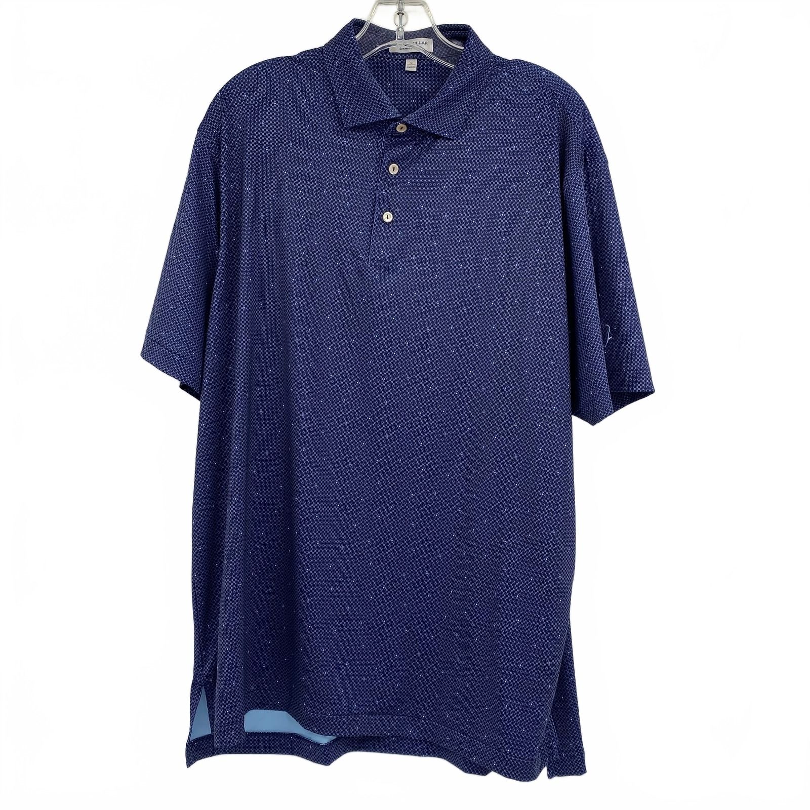 Peter Millar Blue Polo Shirt