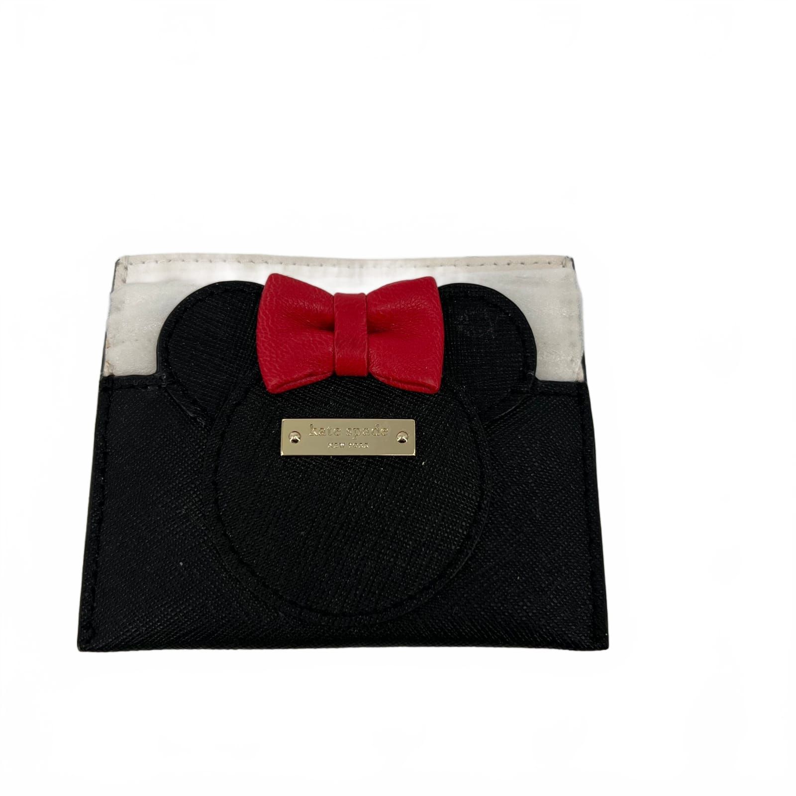 Kate Spade Minnie Mouse Black Card Holder