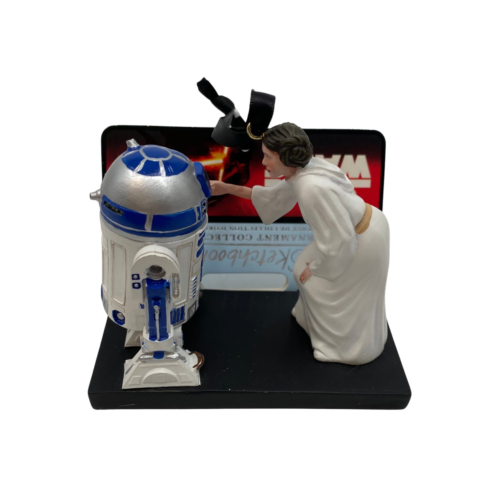 Disney White Classic R2DT Sketchbook Ornament