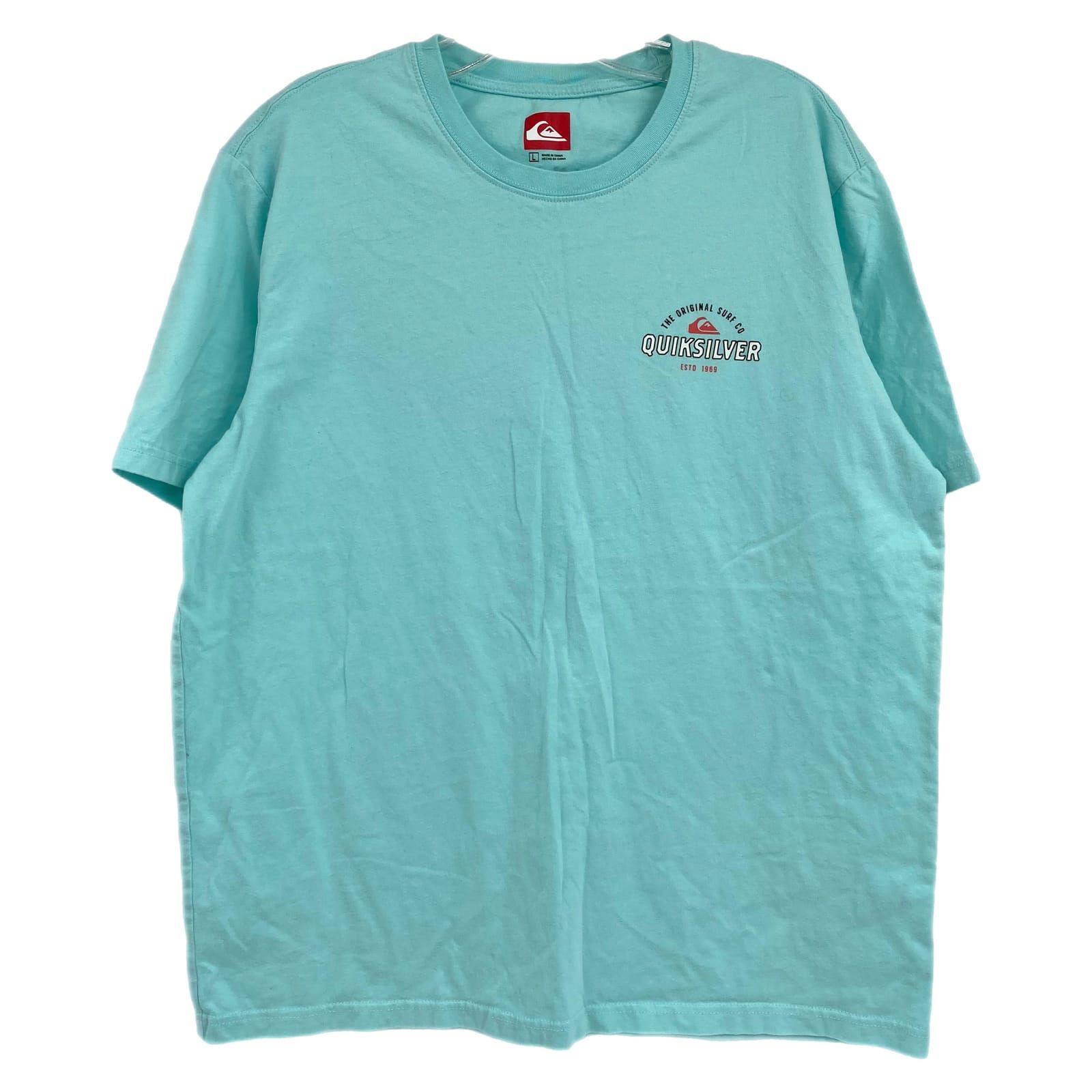 Quiksilver Blue Basic Short Sleeve T-Shirt