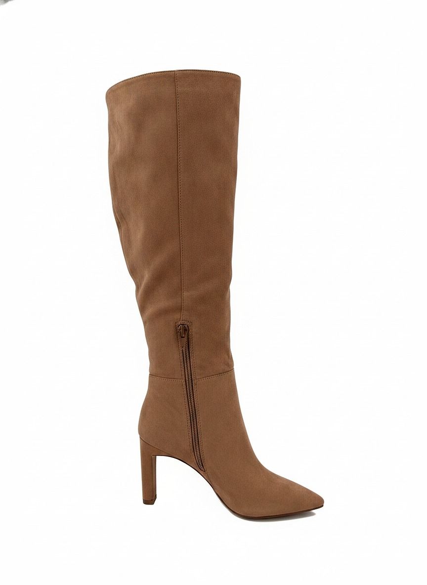 Melrose & Market Tan Pointed Toe Harper Boots