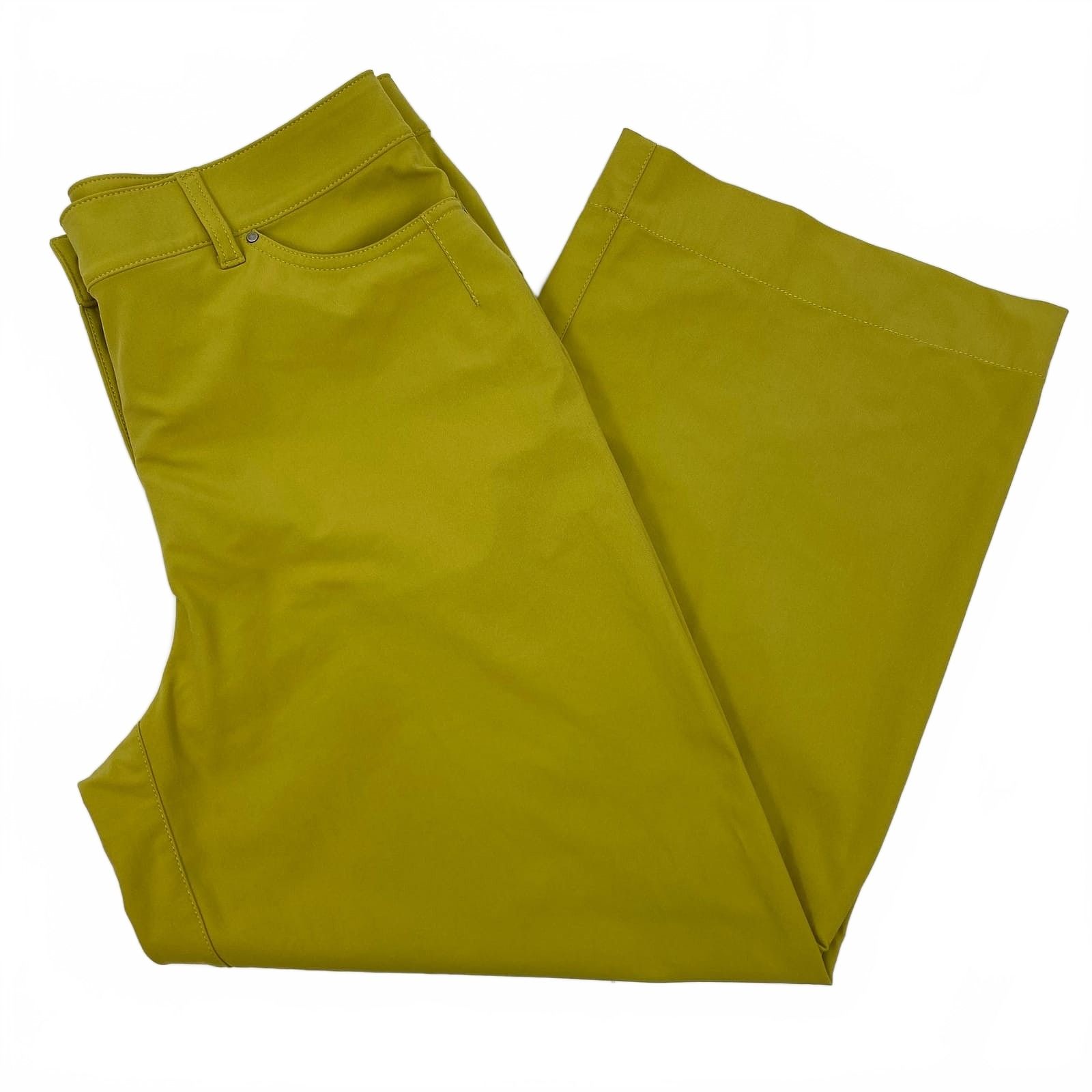 lululemon athletica Green Wide Leg Pants