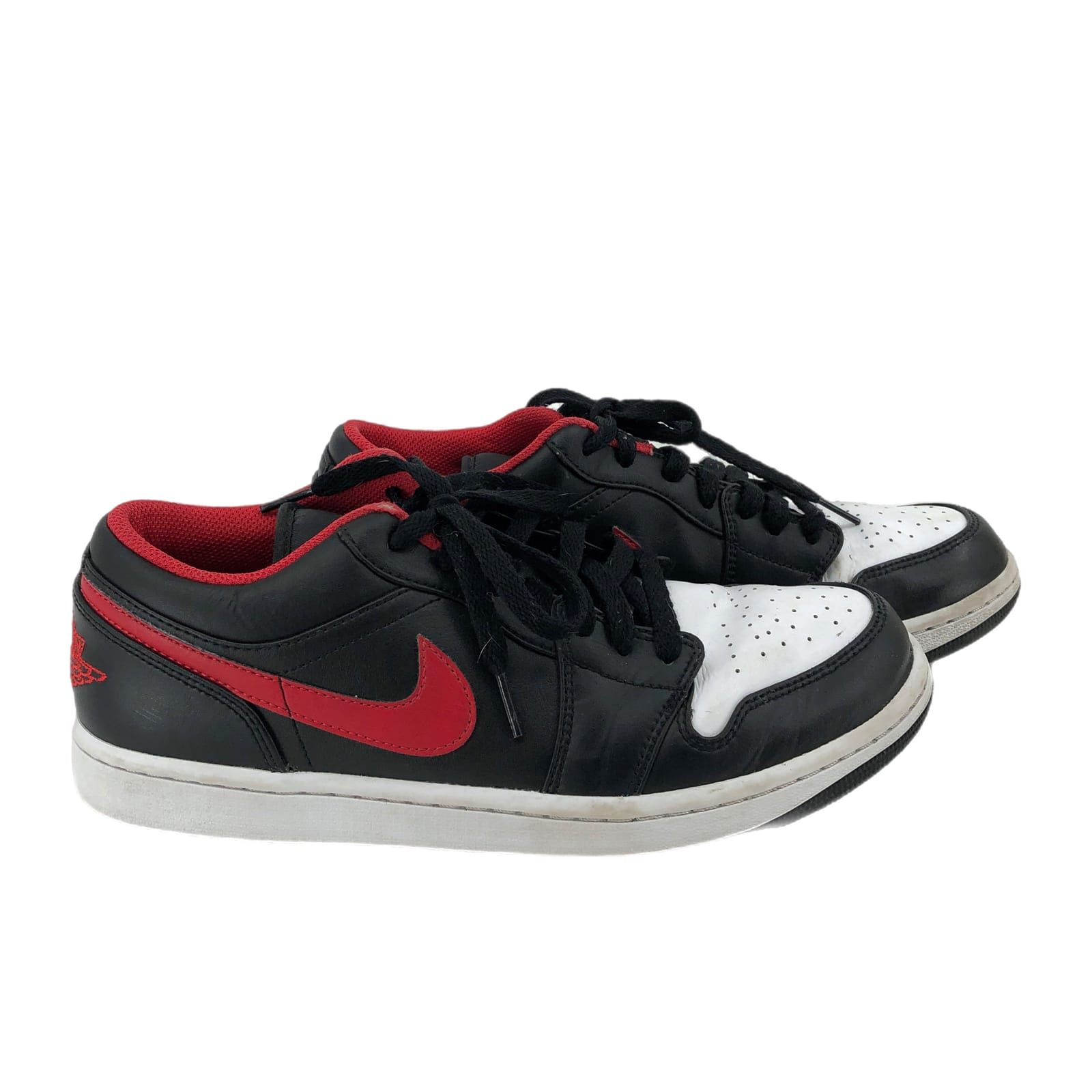 Nike Black & Red Air Jordan Athletic Shoes