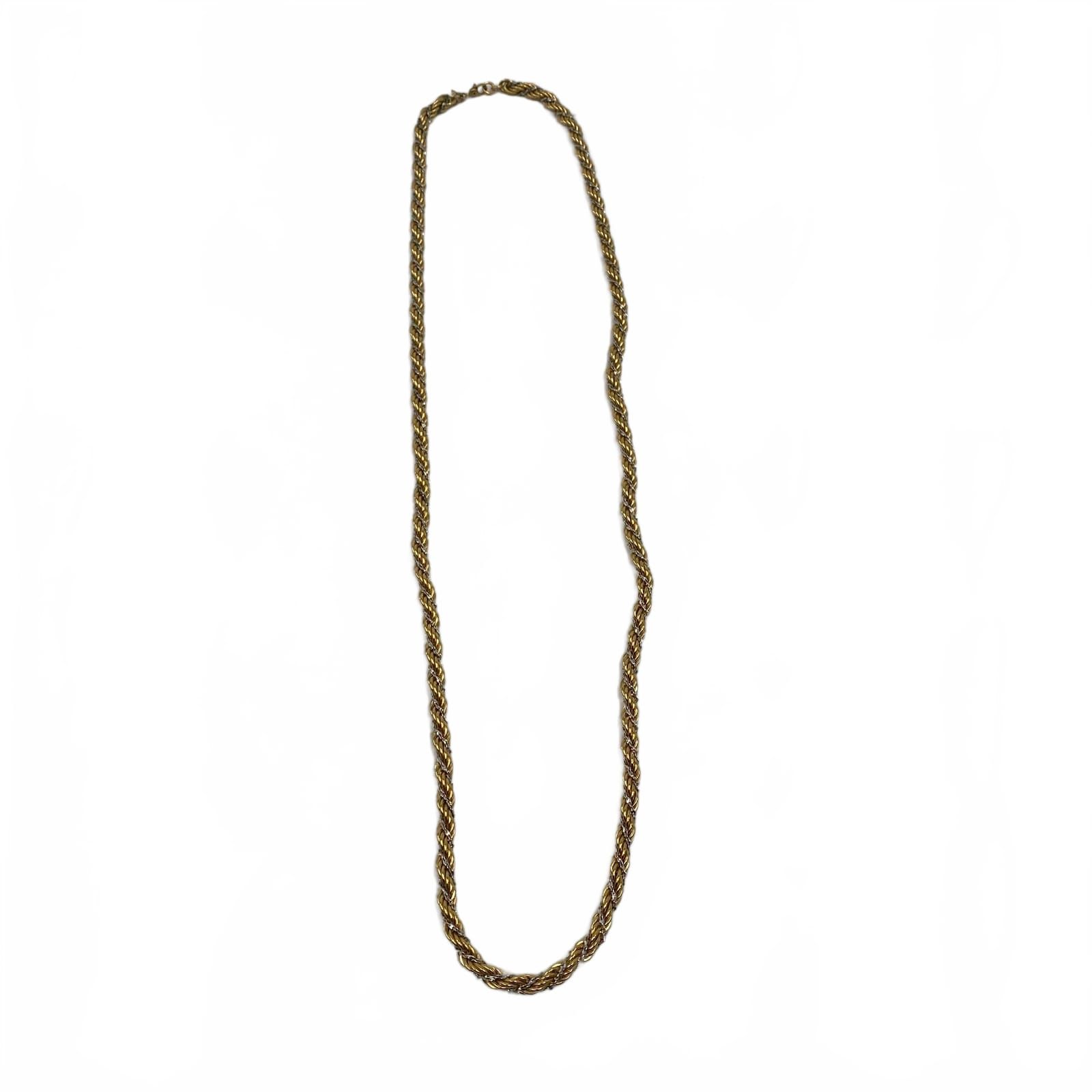Monet Gold Classic Chain Necklace