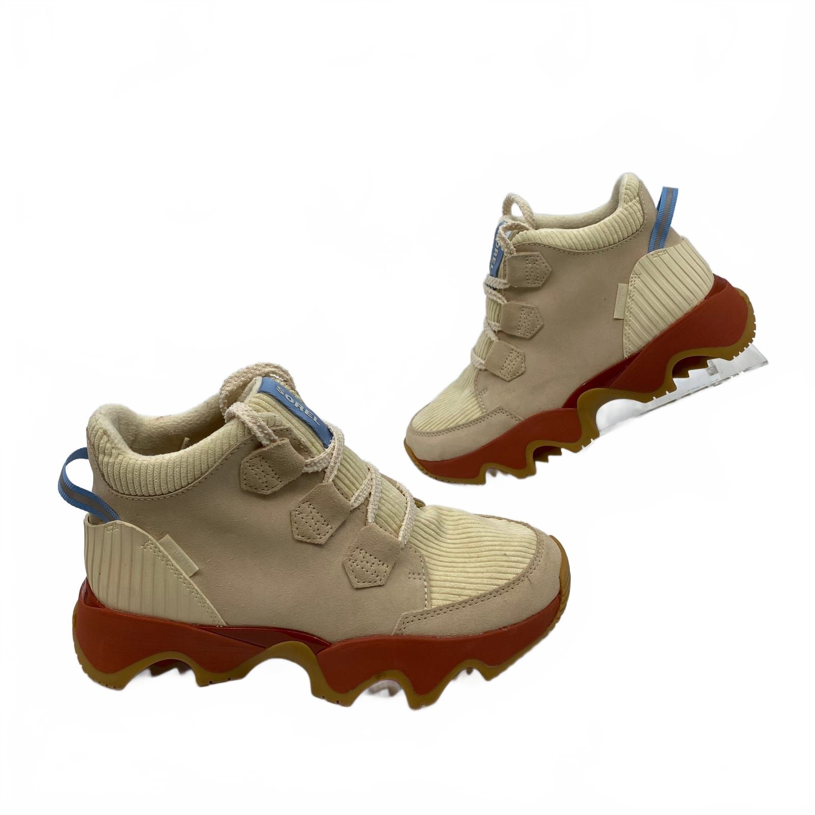 Sorel Beige Caribou Suede Waterproof Sneakers