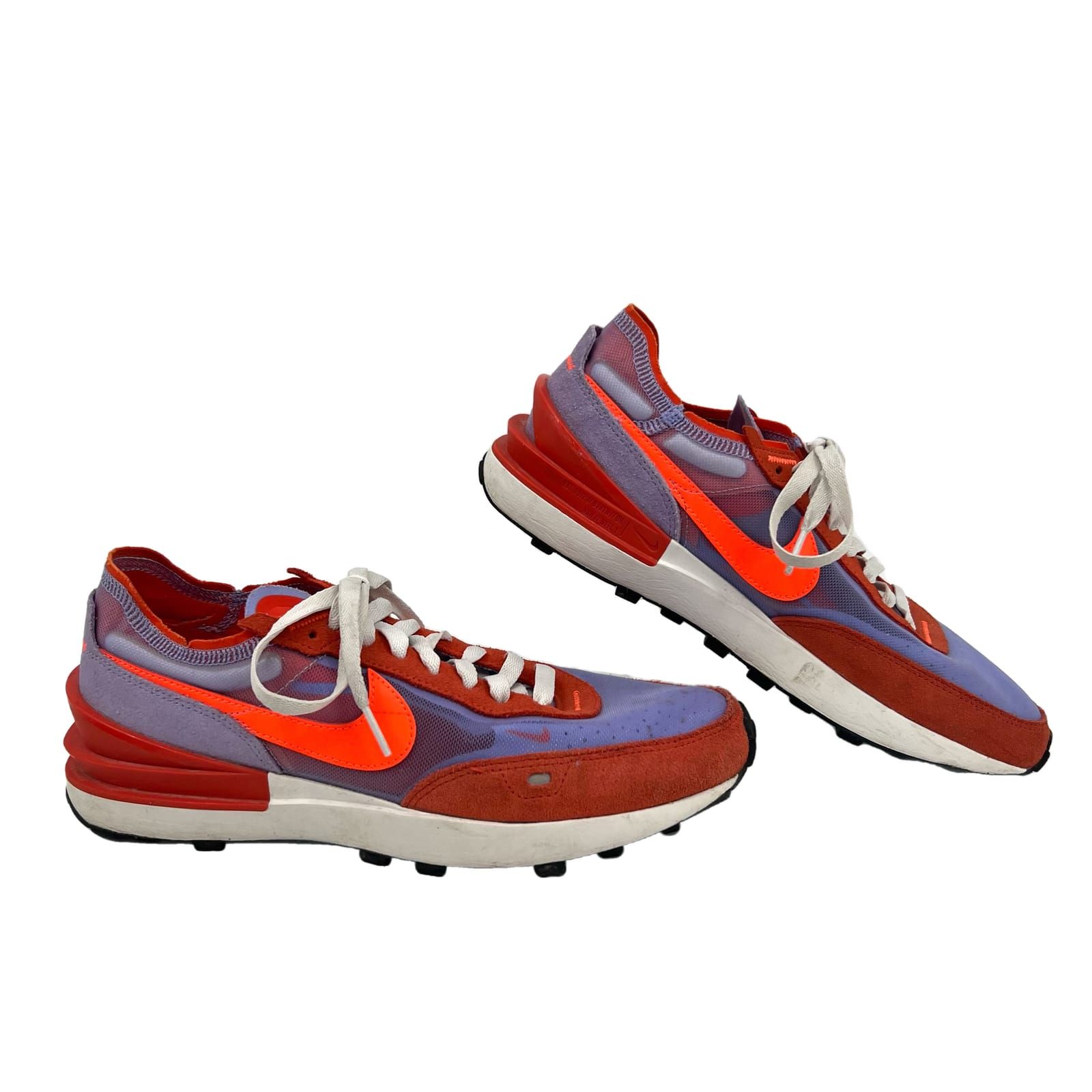 Nike Orange Purple Athletic Waffle One Team Sneakers