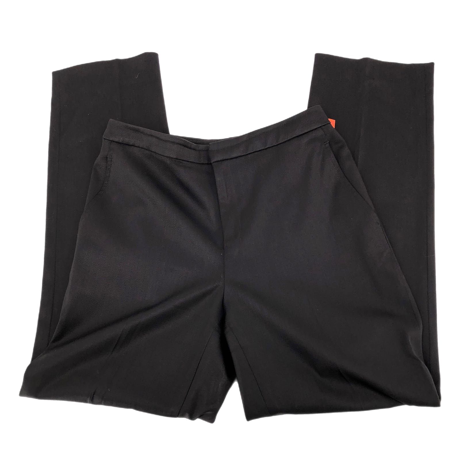 Ellen Tracy Black High Rise Wide-Leg Pants