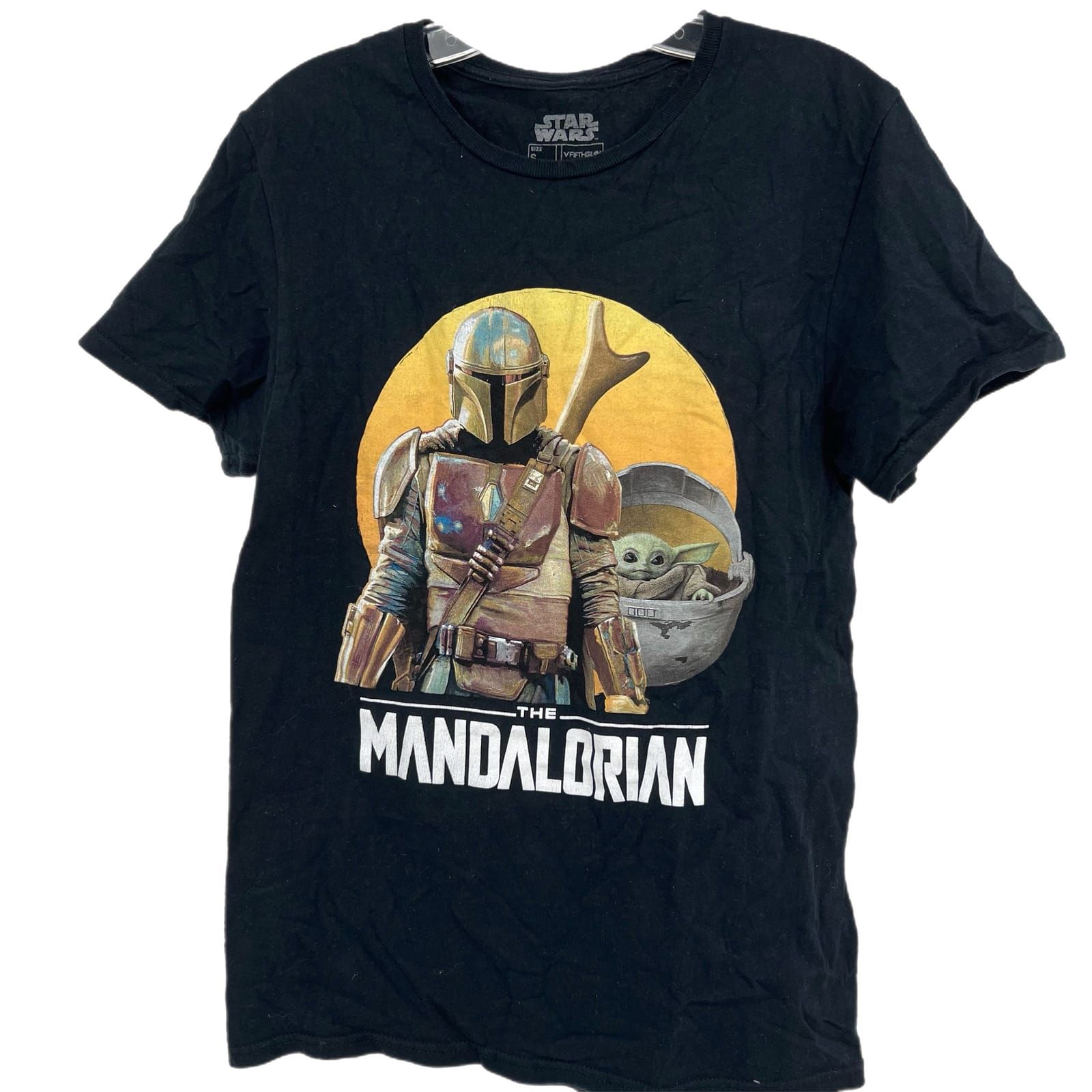 Star Wars Black Yellow Pullover Graphic Tee