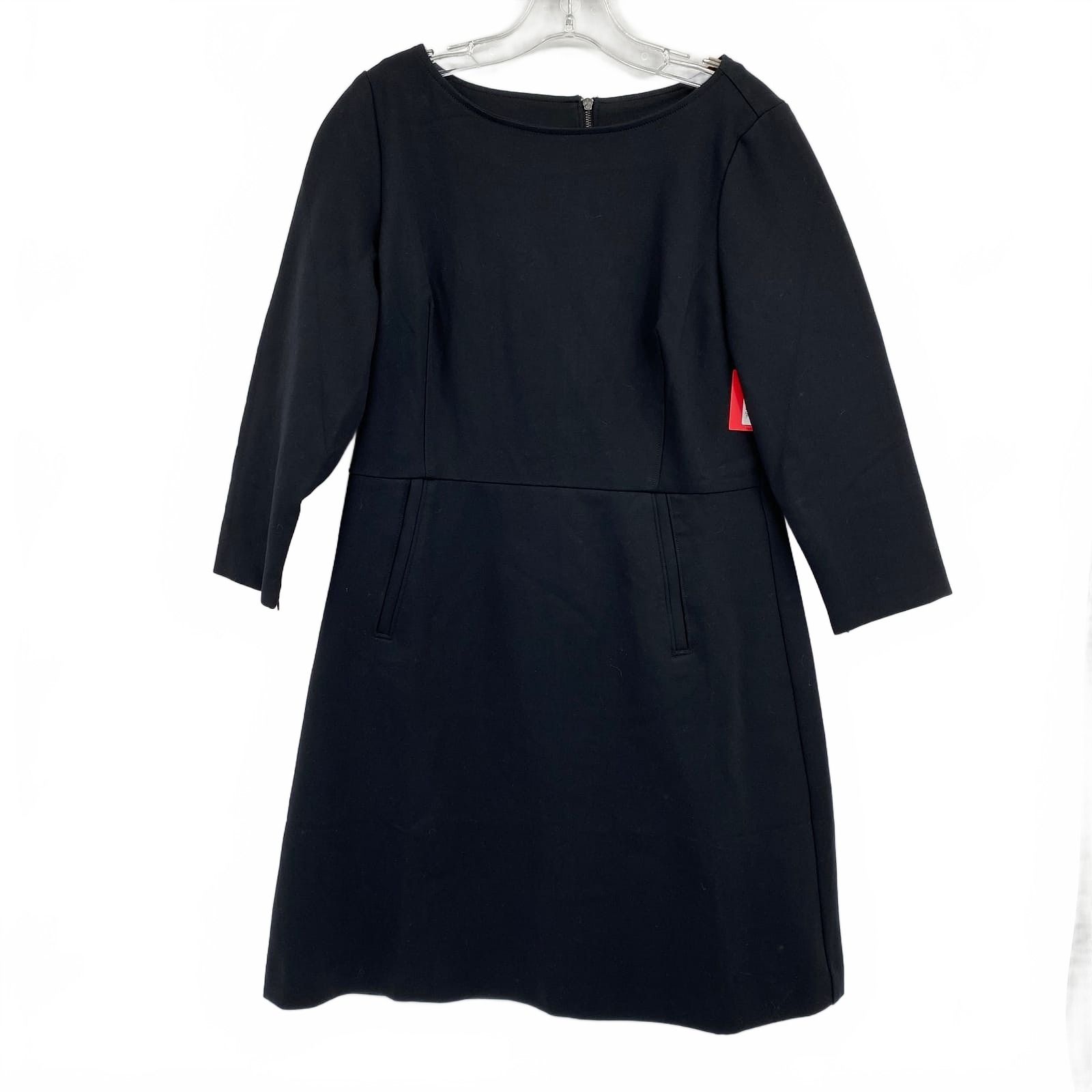 SPANX Black Long Sleeve Mini Dress