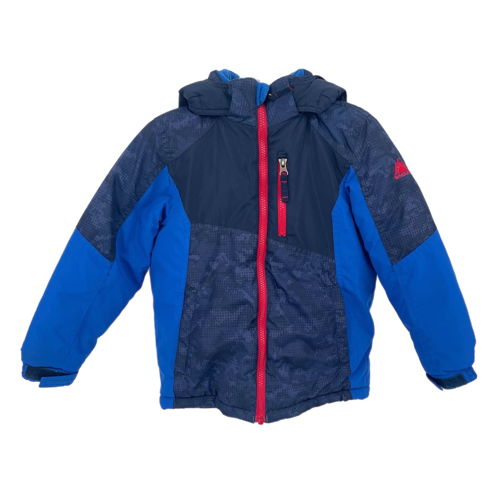 Snozu Blue Camouflage Winter Jacket