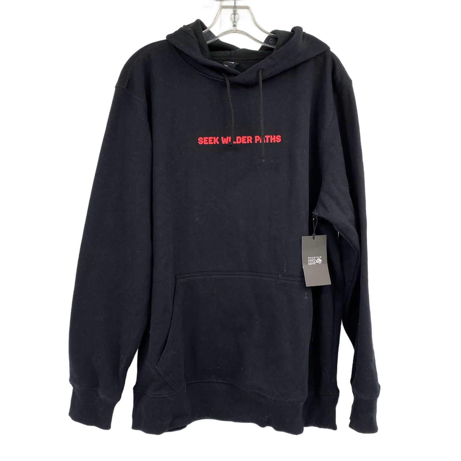 Mountain Hardwear Black Cotton Blend Hoodie