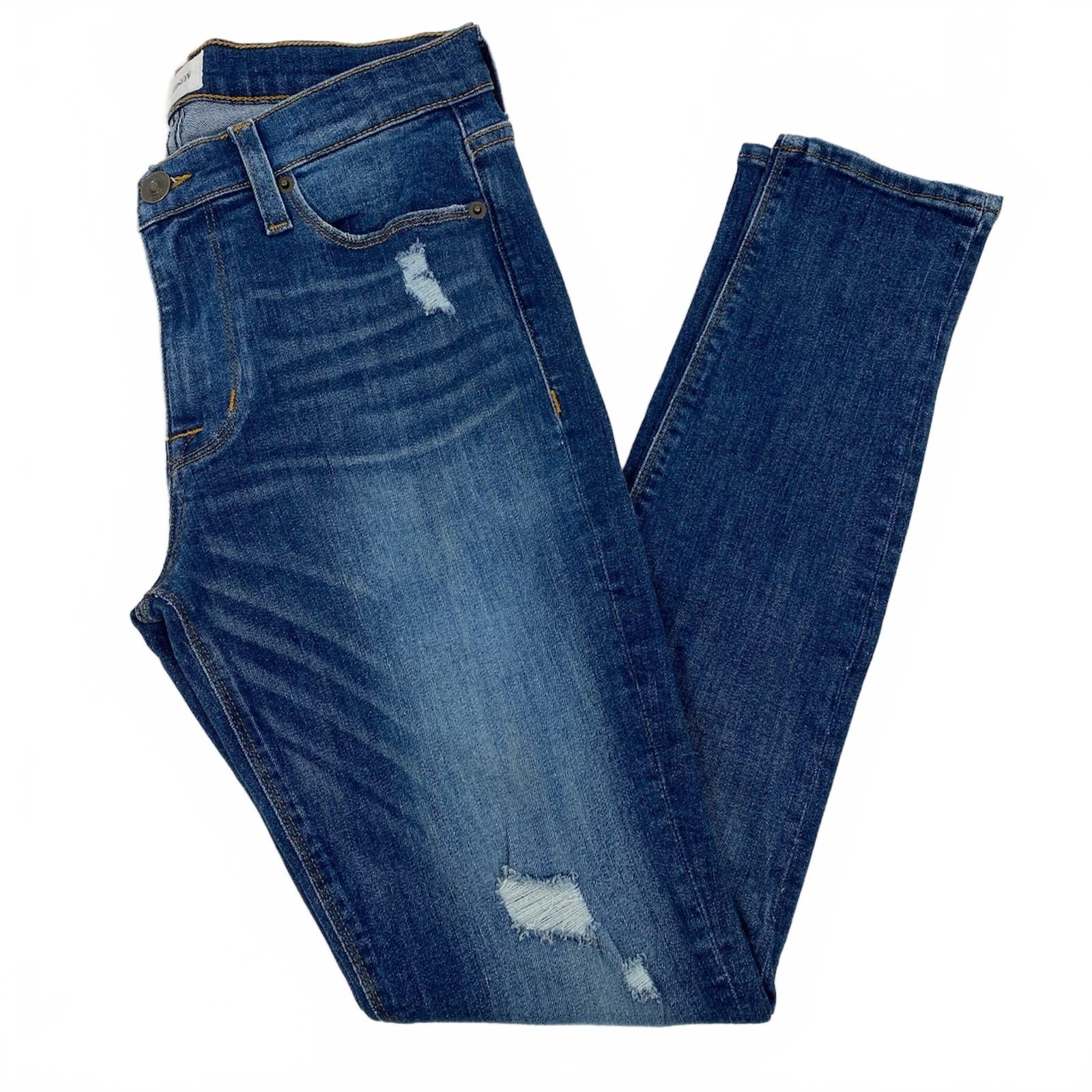 Hudson Jeans Blue Natalie Super Skinny Jeans
