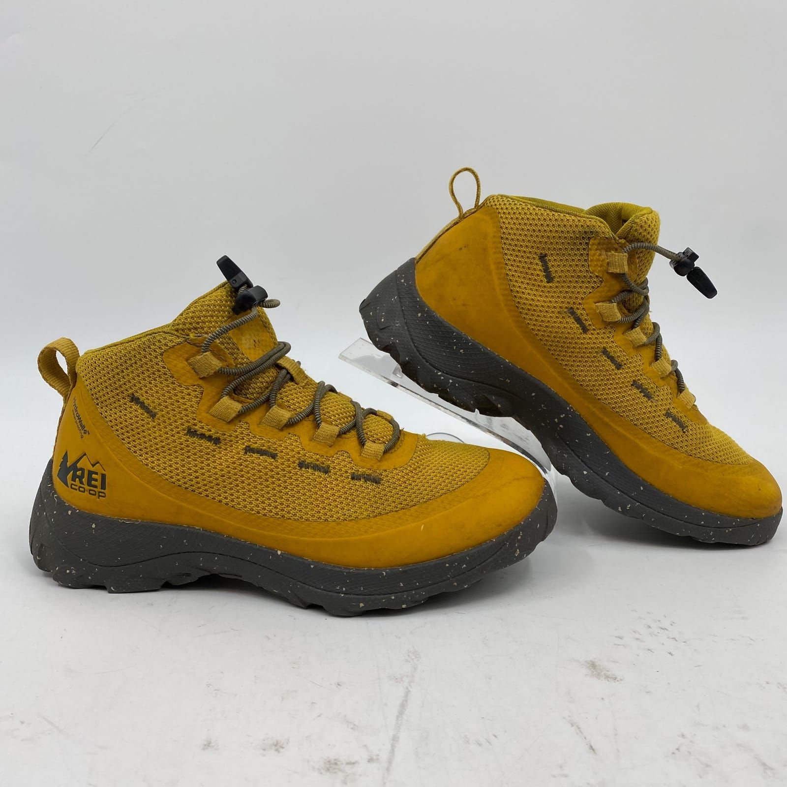 REI Yellow Gray Trail Sneakers