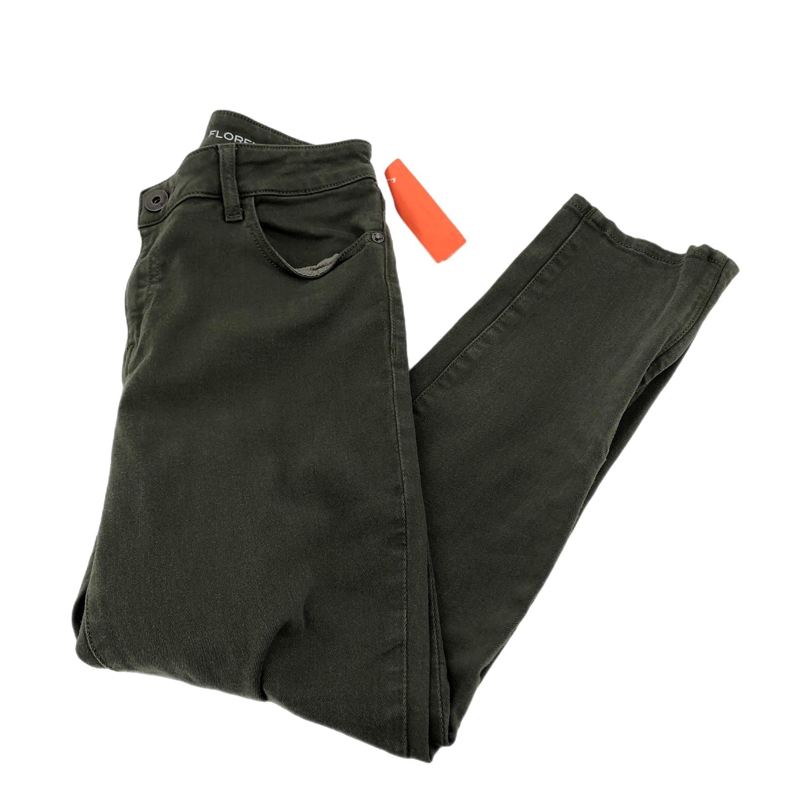 DL1961 Green Straight Leg Jeans
