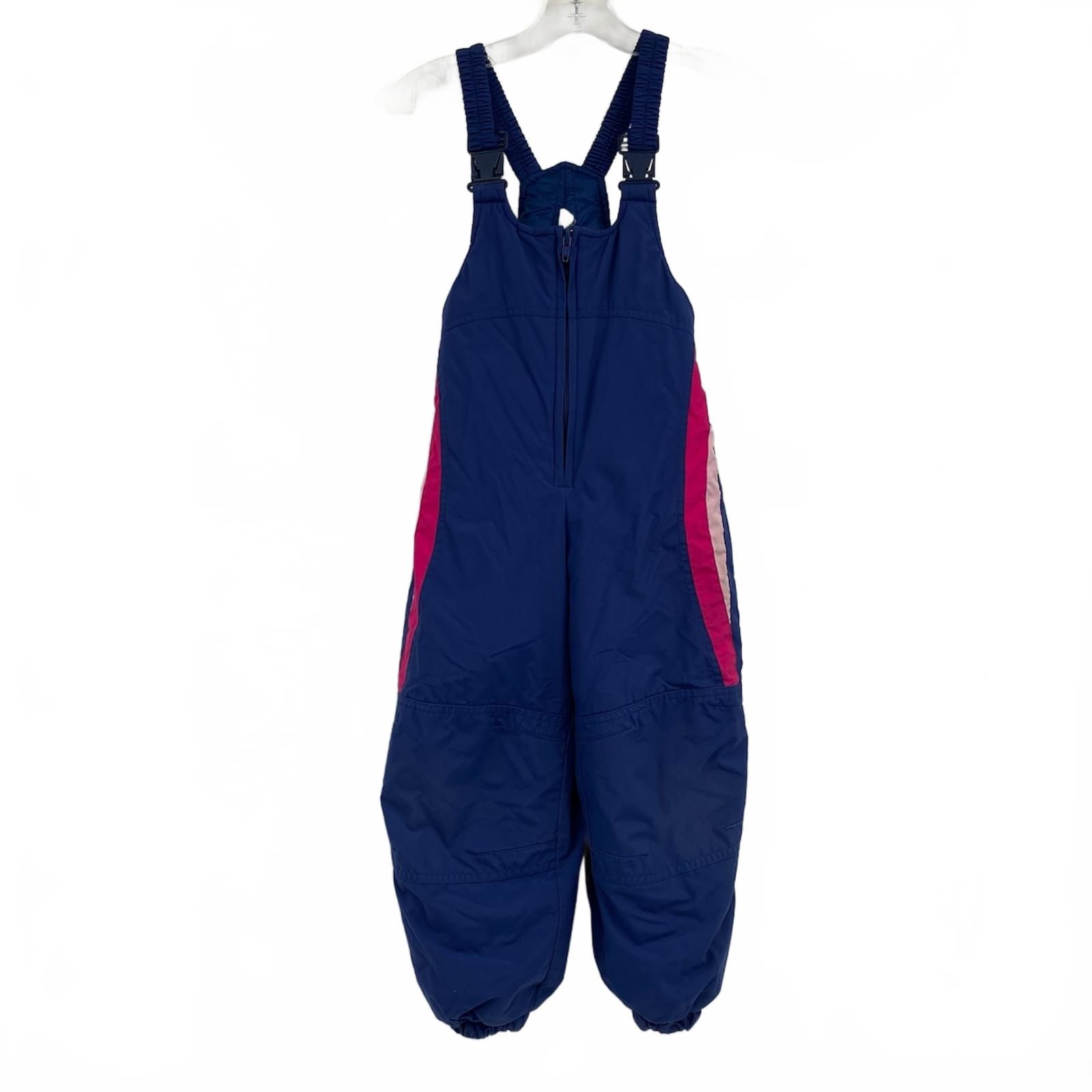 OshKosh B'gosh Blue Pink Overall Snow Pants