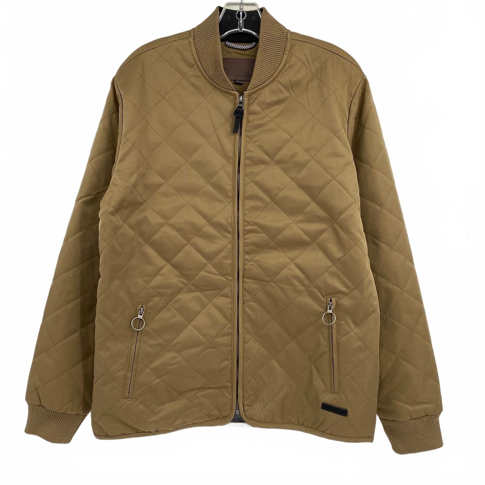Civil Society Brown Bomber Jacket
