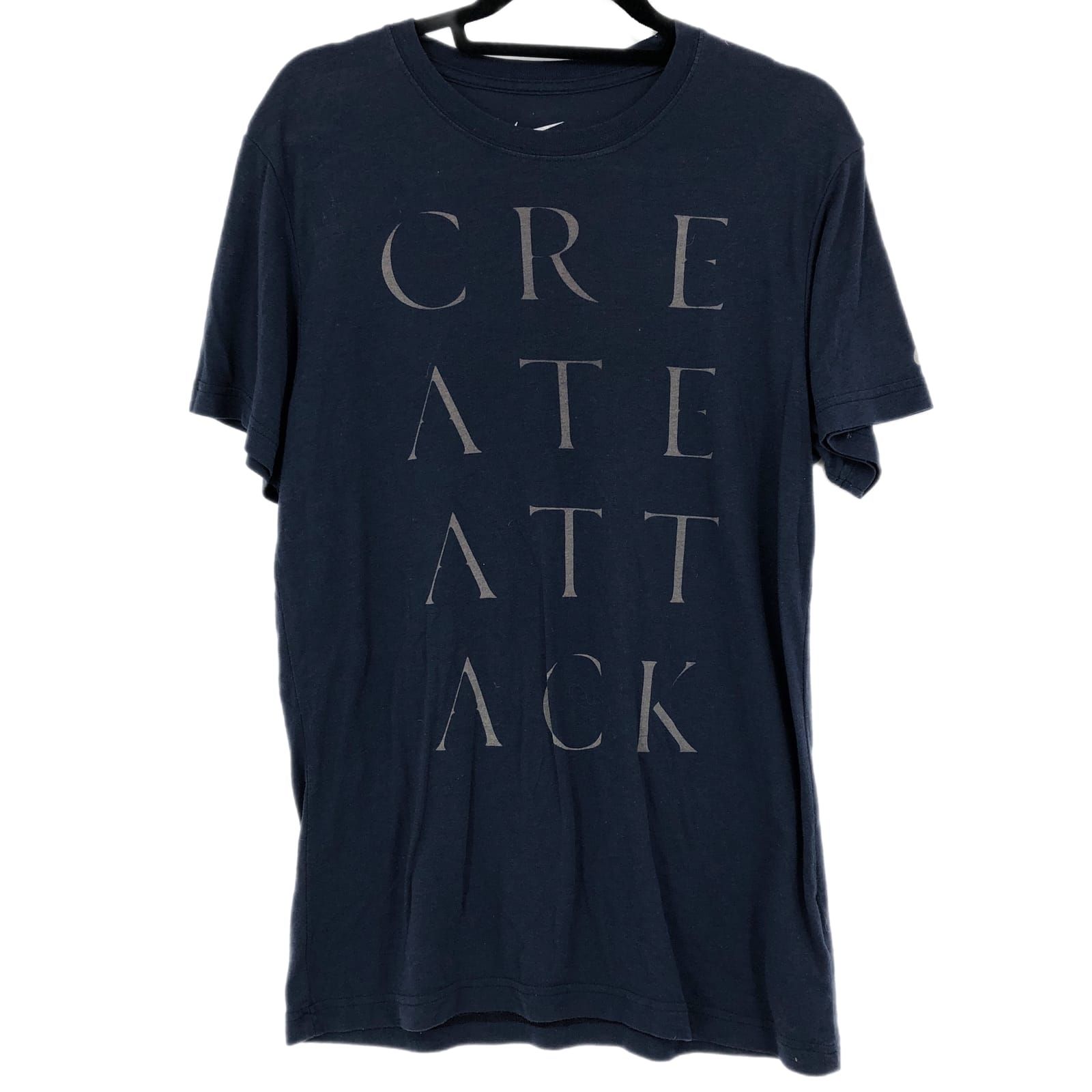 Nike Blue Basic Round Neck T-Shirt
