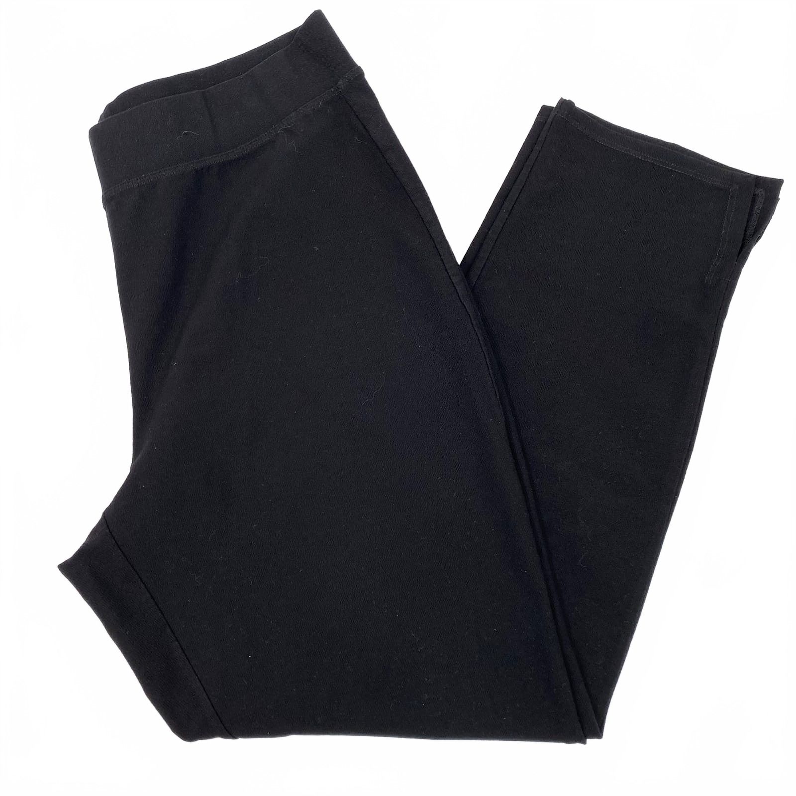 Eileen Fisher Black Knit Ankle Pants