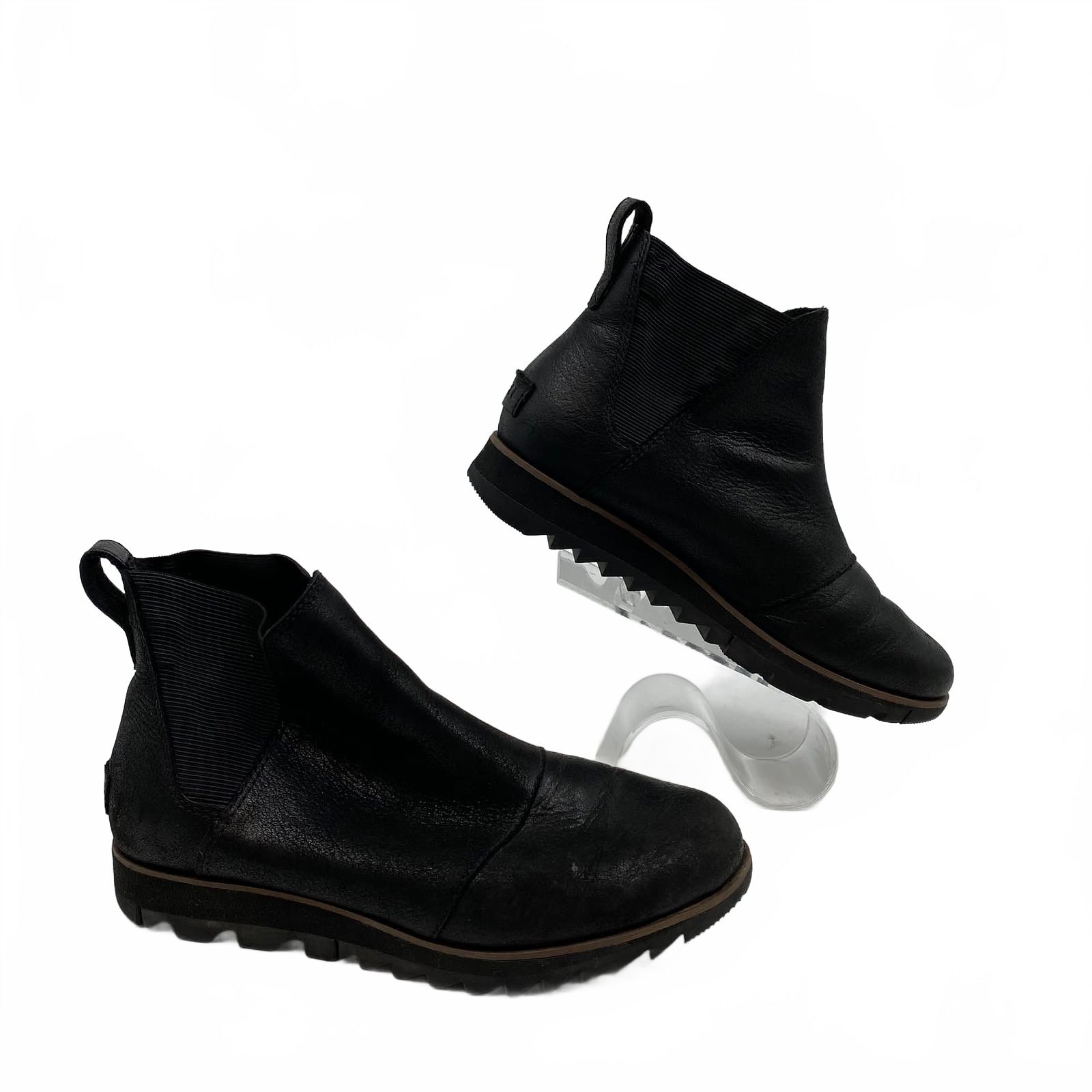 Sorel Black Bootie Ankle Boots