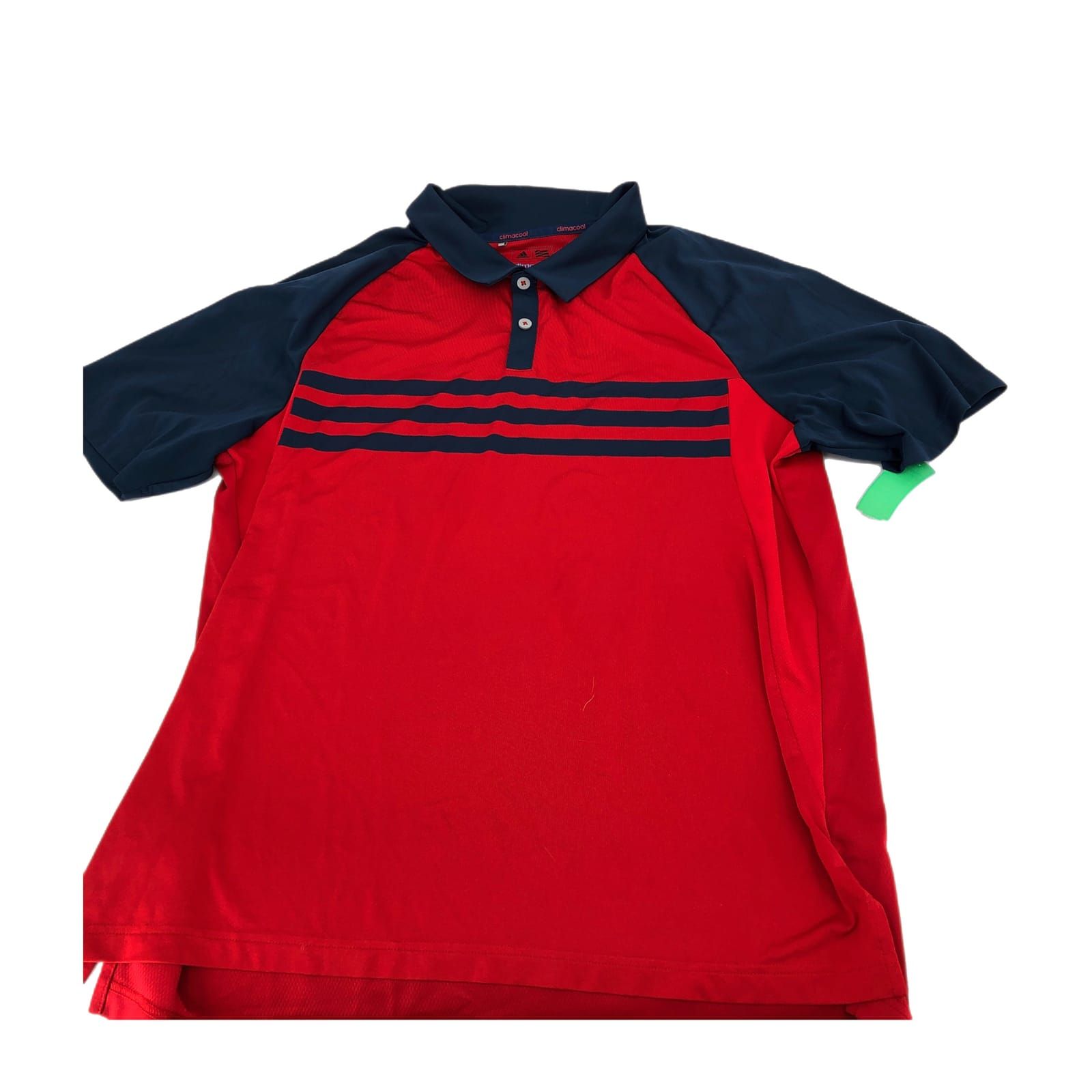 adidas Red and Blue Classic Sports Polo
