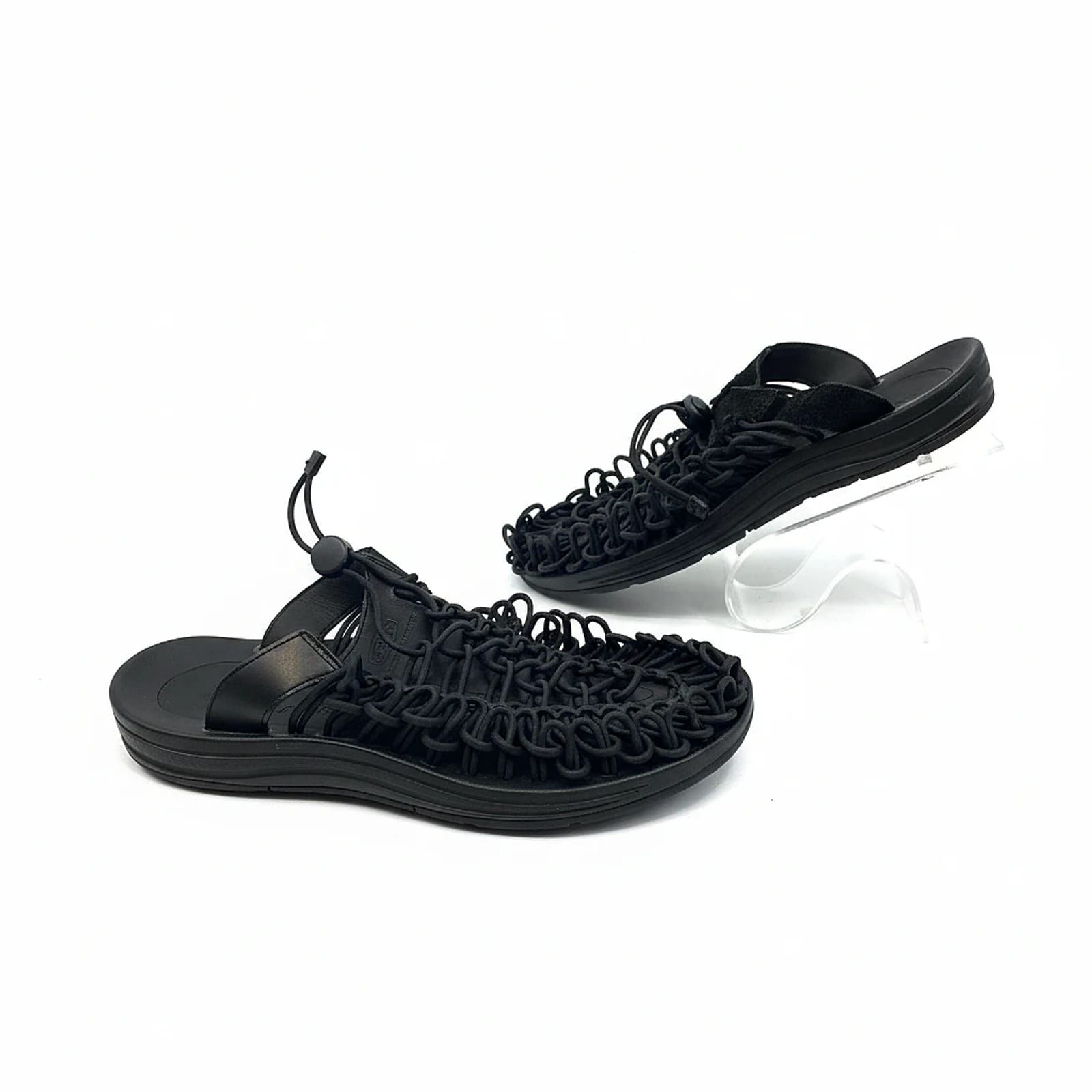 Keen Black Leather Sandals